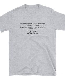 DON'T Grey Tees