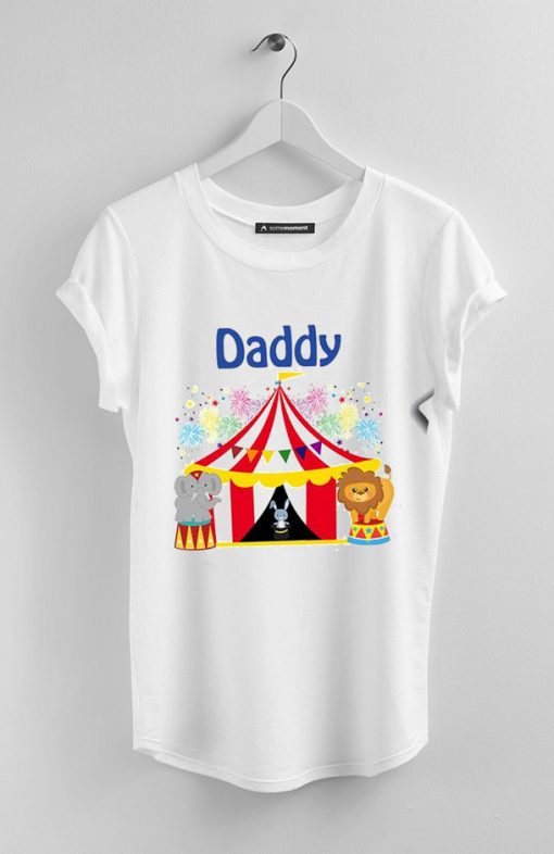 Dady Celebration Circus Birthday Shirts