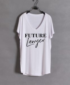 FUTURE LAWYER Vneck T shirts