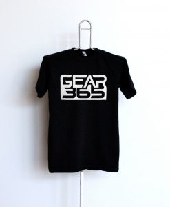 Gear365 - No Fear in Gear Black T-Shirt