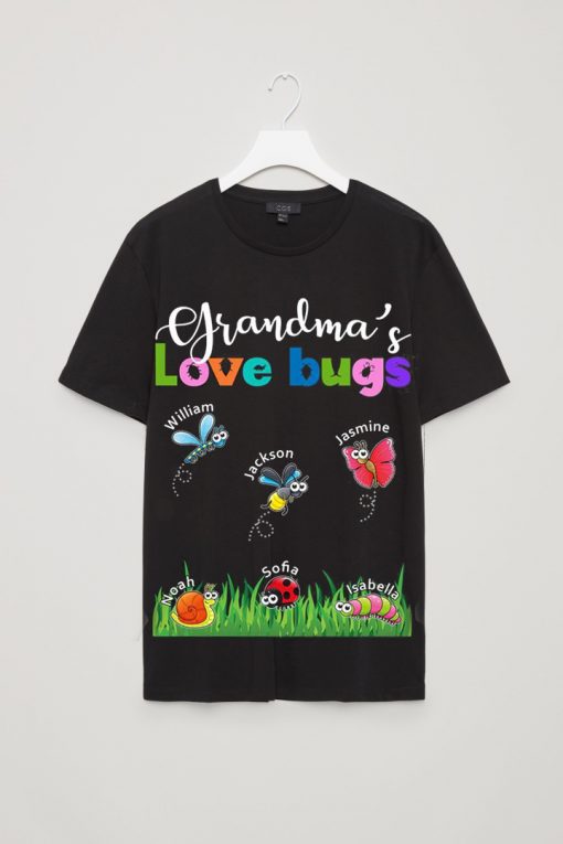 Grandma's Love Bugs T shirts