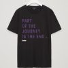 Part Of The Journey Black Tees