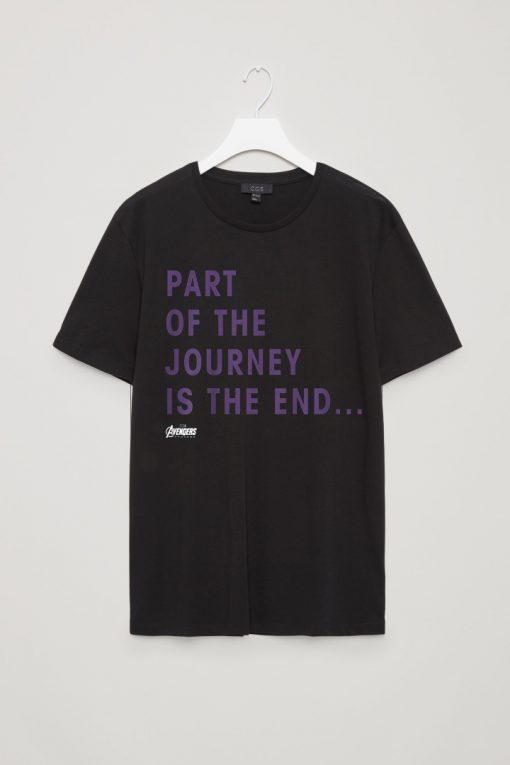 Part Of The Journey Black Tees