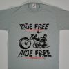 Ride Free Grey T shirts
