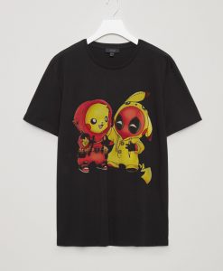 Ryan Reynolds Pikachu Deadpool t shirt