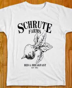 Schrute Farms Bed & Breakfast White Tees