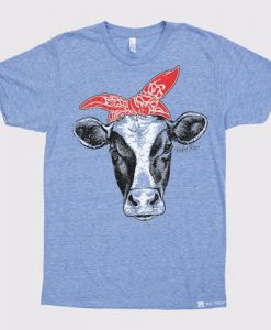 The Cow Blue Vintage T shirts