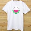 Watermelon Smile White Shirts