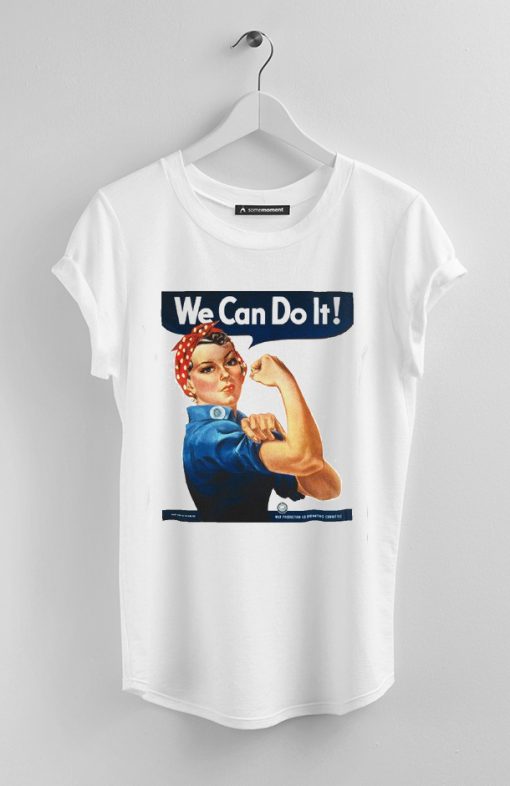 We Can Do It White TShirts