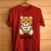 moschino teddy bear t shirts