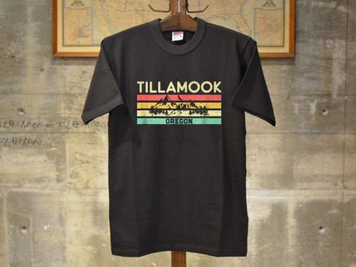 the tillamook oregone black tees