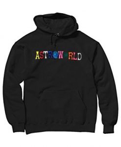 ASTRO WORLD BLACK HOODIE