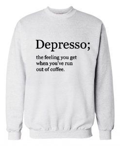Depresso Definition Sweater