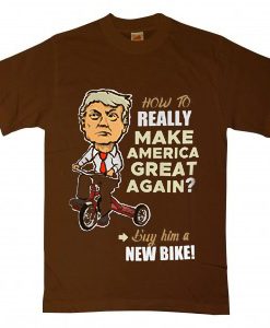 Donald Trump Make America Great Again Bicycle T-Shirt