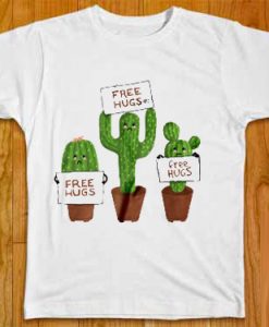 Free Hugs White T shirts