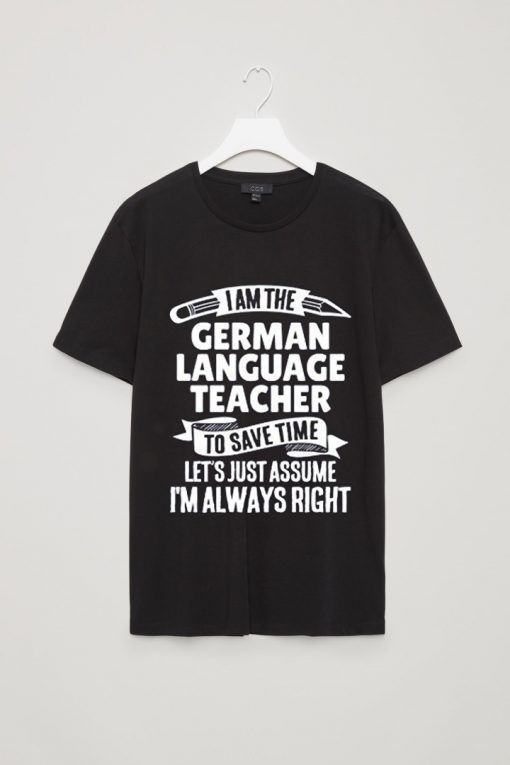 GERMAN LANGUAGE TEACHER T SHIRTS