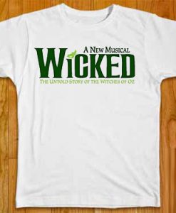 Generic Wicked The Musical White Tshirts