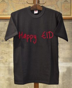 HAPPY EID BLACK TEES