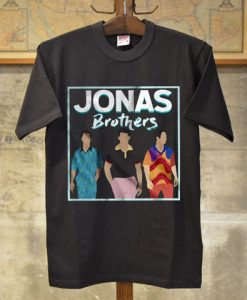 JONAS BROTHERS BLACK T SHIRTS