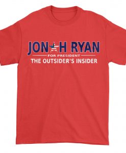Jonah Ryan for President Shirt on Red Premium Soft Tee
