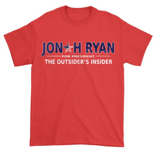 Jonah Ryan for President Shirt on Red Premium Soft Tee
