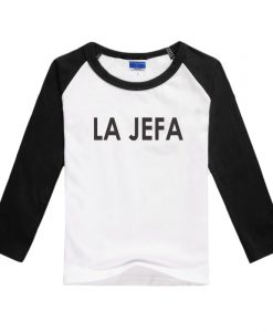 LA JEFA Raglan T Shirt