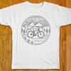 Mountain BikeWhite Shirt