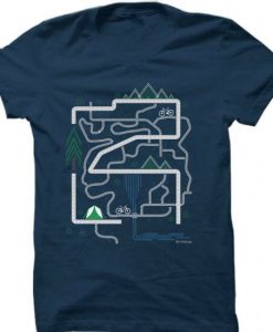 Mountain Biking Trails T-Shirt