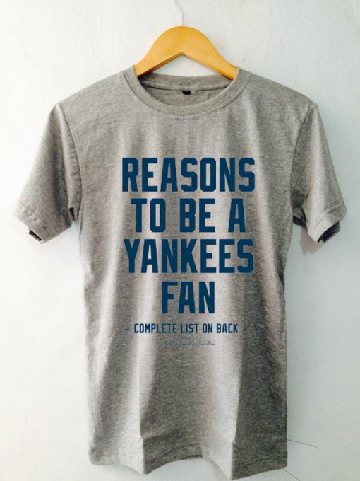 No Reasons To Be a Yankees