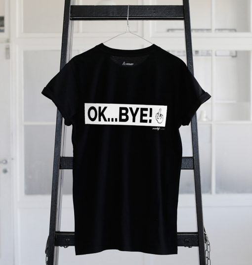 Ok Bye Women's Short Sleeve black T-Shirt