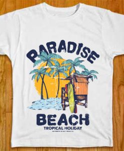 Paradise beach Summer T shirts