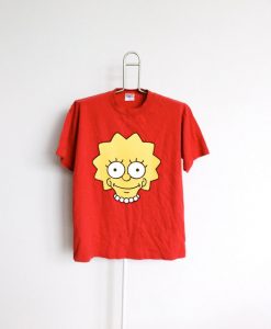 Red Simpsons Lisa T-Shirt