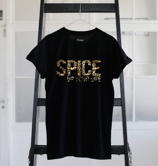 SPICE up YOUR LIFE black TShirt