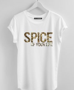 SPICE up YOUR LIFE white TShirt