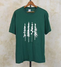 Skinny Pine Trees T-Shirt