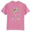 Adventure is Out There' Quote Unisex pink T-Shirt