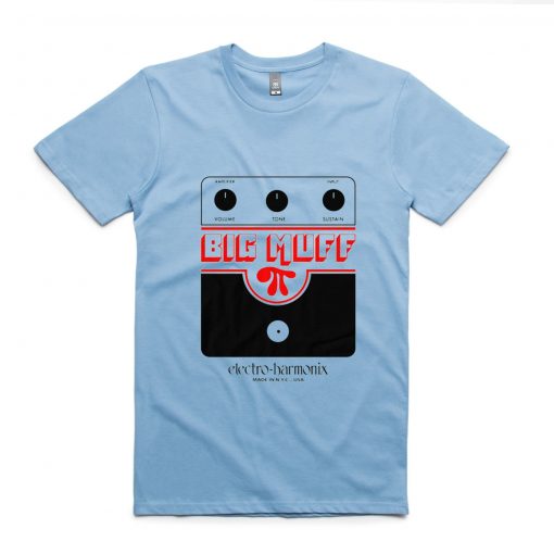 Big Muff blue light t shirt