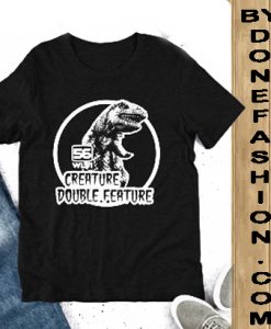 Creature double feature black t shirt