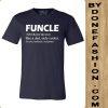 Funcle Like A Dad Only Cooler blue dark T-Shirt