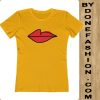 Killing Eve Lips Yellow T Shirt