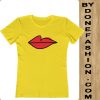Killing Eve Lips light yellow T Shirt