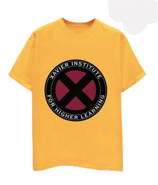 Official X-Men Women T-Shirt Yellow