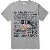 Reba Songs Concert Fan T-Shirt