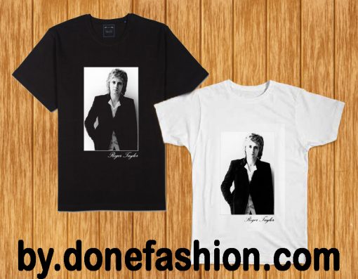 Roger Taylor white and black T Shirt