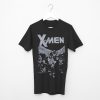 X-Men Team on Black Men's T-Shirt