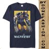 X-Men Wolverine Classic Navy Blue T-Shirt