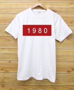 1980 White T Shirt