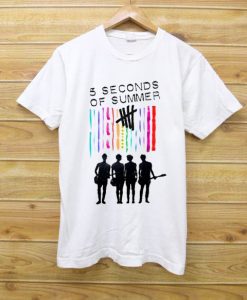 5 Seconds Of Summer Color T Shirt