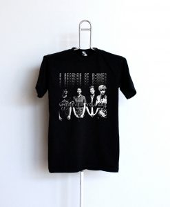 5 Seconds Of Summer black and white T Shirt