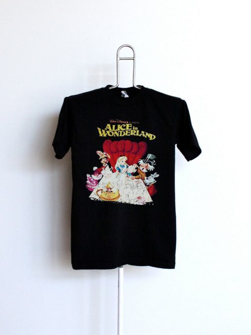 Alice in Wonderland Retro T Shirt